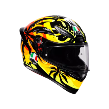 K1 S TROPICRUSH BLACK/ORANGE - MOTORBIKE FULL FACE HELMET DOT (E2206)